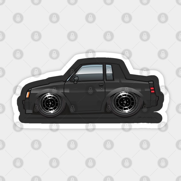 cartoon stock GNX Sticker by JRCustoms44